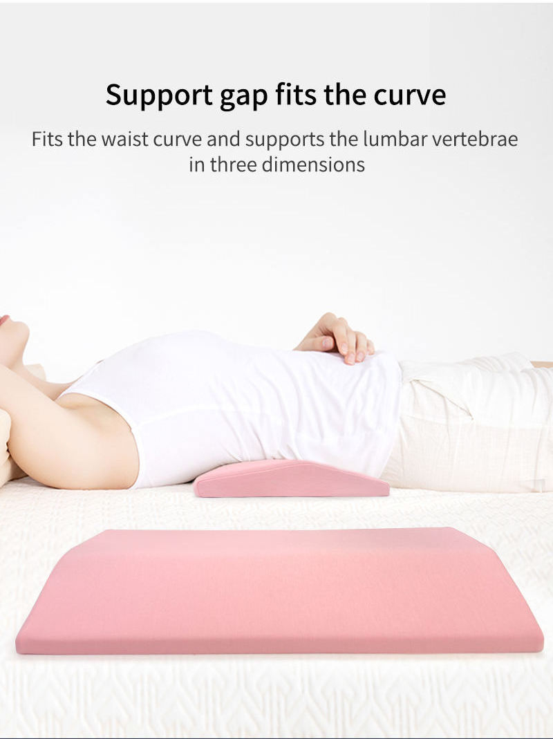 60X30cm Oblong Shape Spine Protection Waist Cushion Giant Leg Lumbar Support Pillow  Ergonomic Pillow