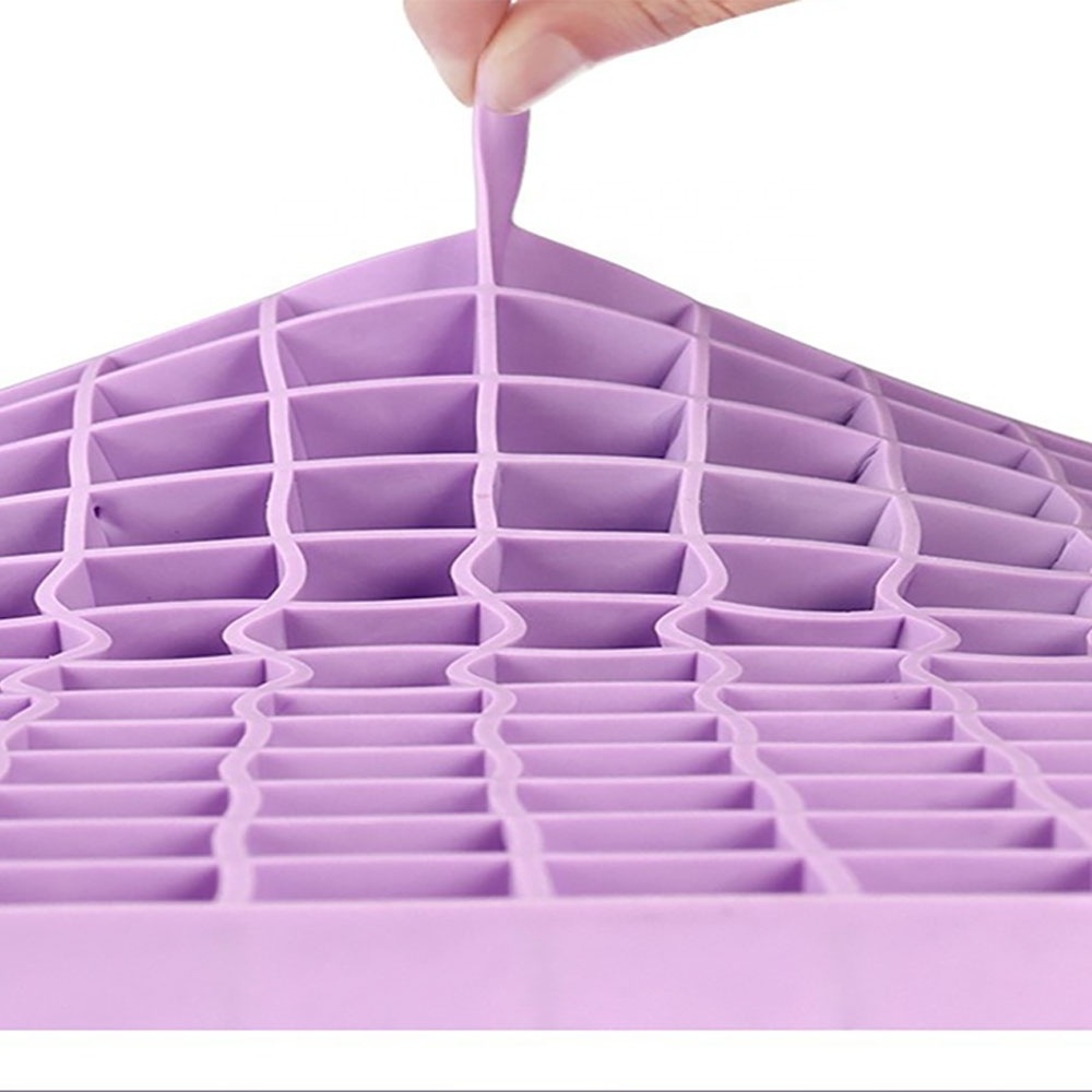 Customizable TPE Silicone Cooling Gel Mattress Topper Layer Folding TPE Purple Mattress Topper For Bed