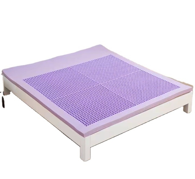 Factory Direct Sales Super Soft King Size Cooling Gel Memory Foam Tpe Gel Topper Grid 3d Material Mattress