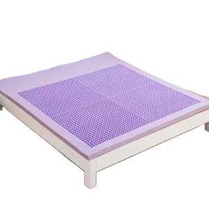 Factory Direct Sales Super Soft King Size Cooling Gel Memory Foam Tpe Gel Topper Grid 3d Material Mattress