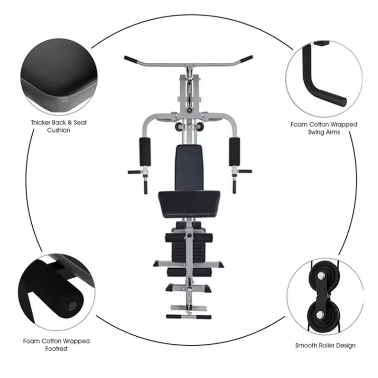 Unisex Multi-Function Gym Fitness Set Workout Machine Equipment Station