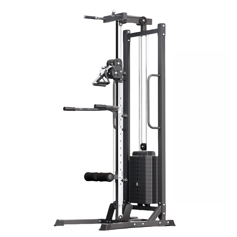 Commercial and Home Gym LAT Pull down Low Row Machine single Cable Machine