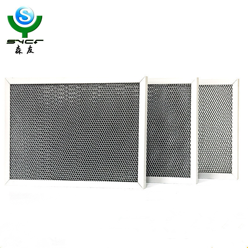 Air conditioning titanium dioxide UV photo catalyst air filter