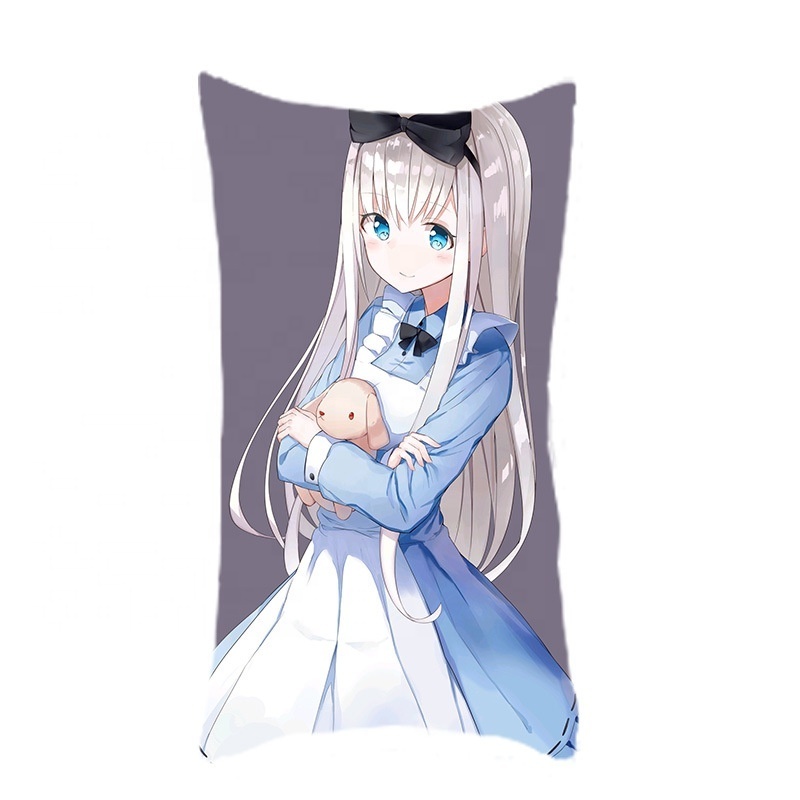 Factory price wholesale 160x50cm adult naked anime girl pillowcase 3d character anime dakimakura pillow