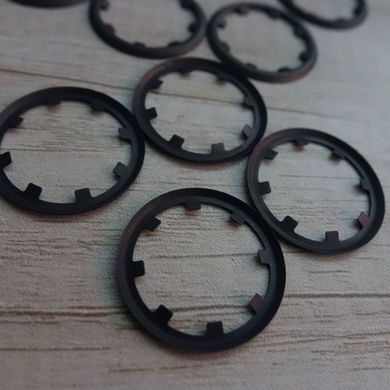 Bearing Clip Ring Washer Star Toothed Lock Washer Retaining Starlock Washer for Shaft Carbon Steel SY TT Custom Size DIN CN;JIA