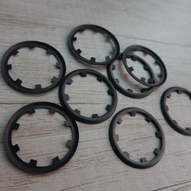 Bearing Clip Ring Washer Star Toothed Lock Washer Retaining Starlock Washer for Shaft Carbon Steel SY TT Custom Size DIN CN;JIA