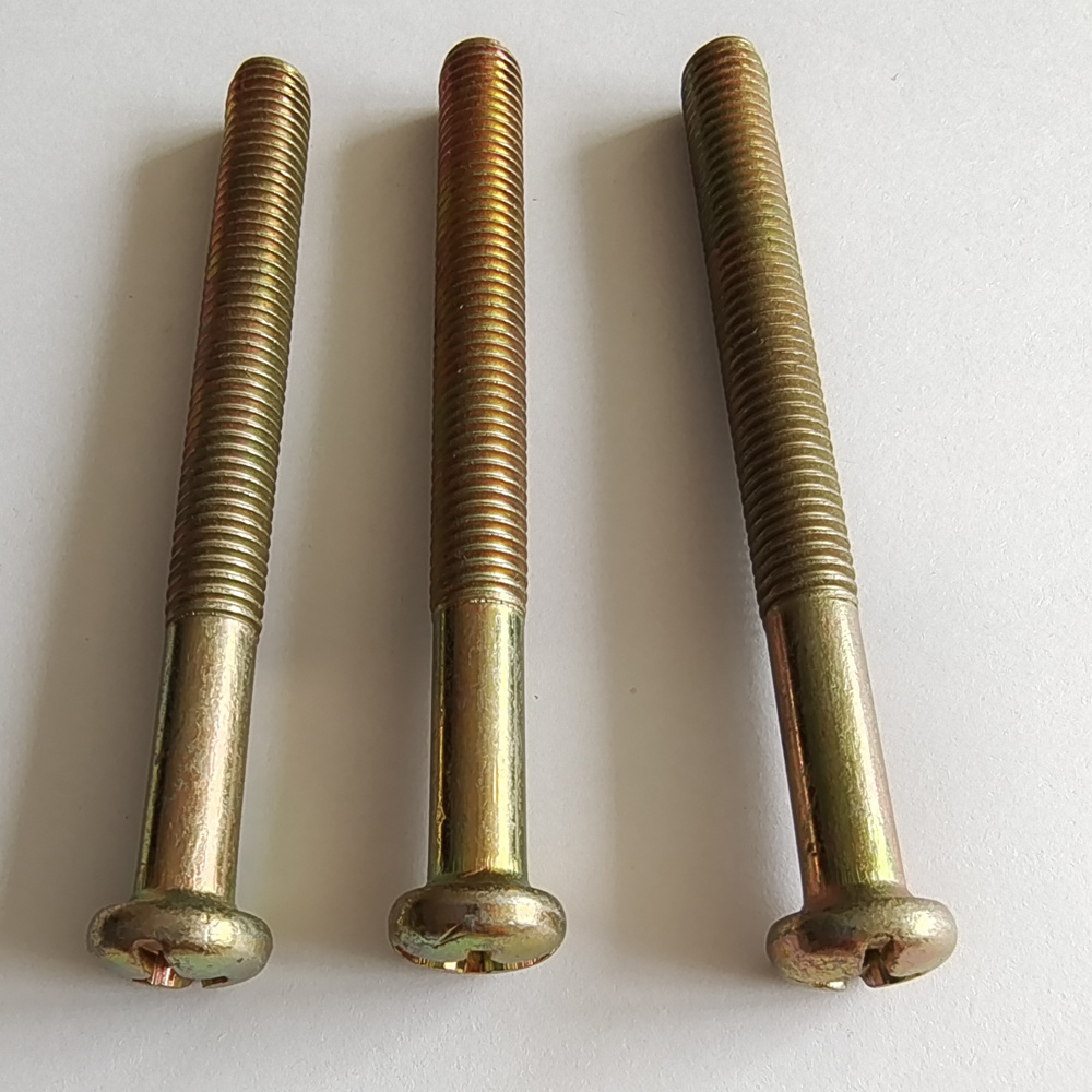 China Manufacturing Price Galvanize Grade Retail Industry Zinc Plated Black Oxide Passivated Bolt