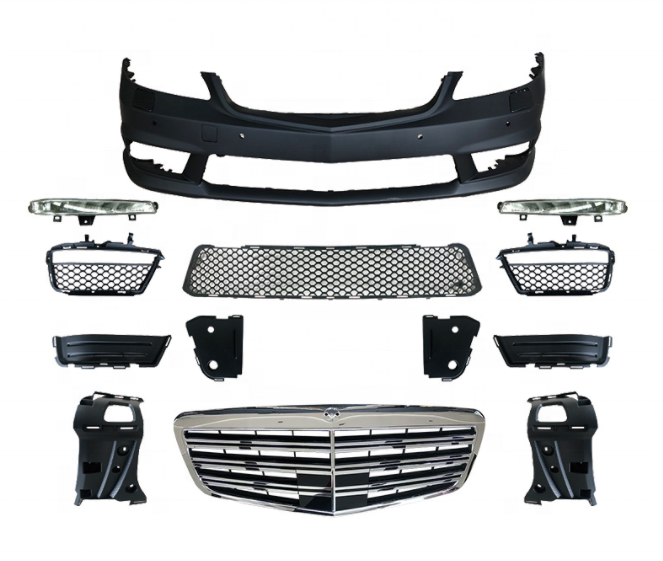 Wholesale Body kits For Mercedes Benz 07-14 S-Class W221 Upgrade S63/65 Headlight Tail light Grill Front Rear bumper full kits