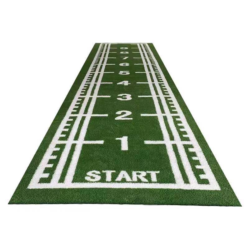 SP Customized durable functional marked numbers fitness training gym artificial grass mat