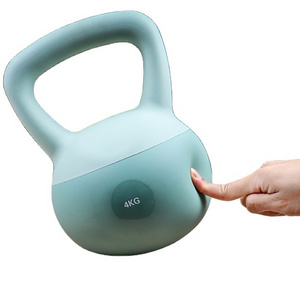 Factory wholesale soft kettlebell 6KG 8KG 10KG 12KG Fitness Use Kettlebell Set