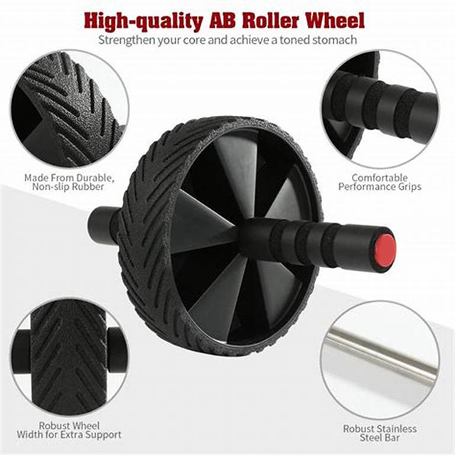 High Quality New Style Home Fitness Abdominal Workout Roller Skate Wheels Abdominals