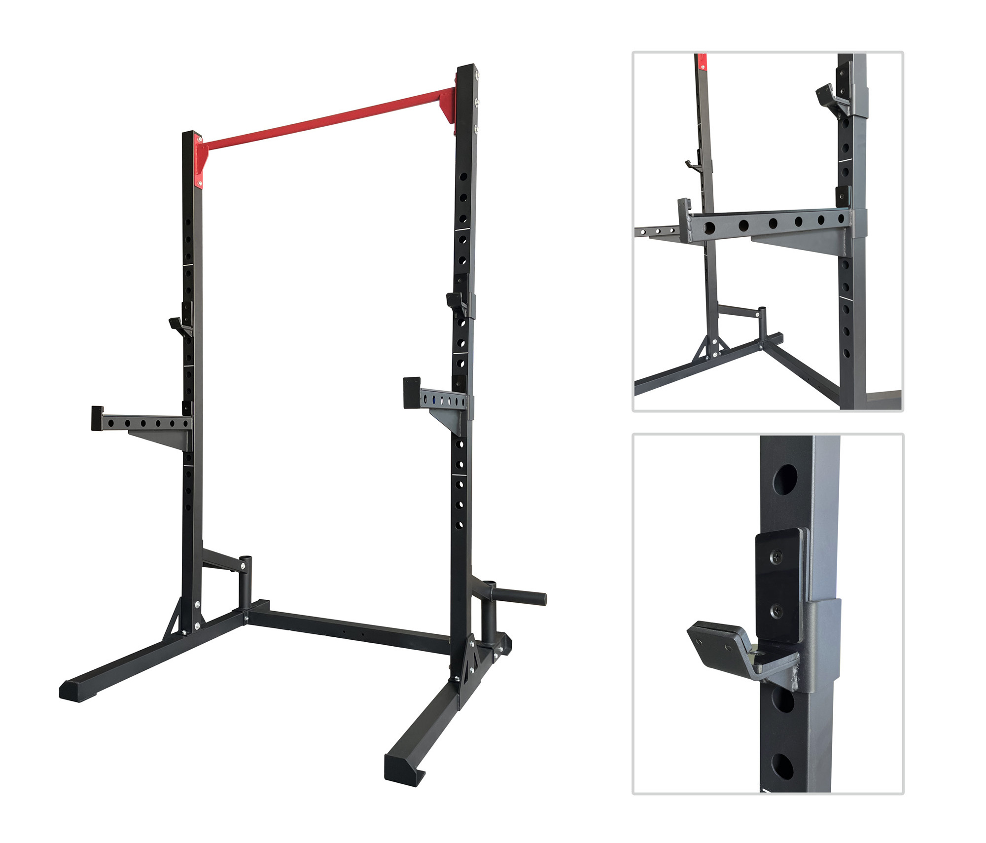 7Fitness adjustable squat rack folding squat rack wall mounted Squat Stand Rack