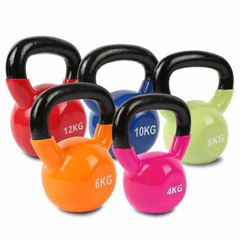 Factory Wholesale Cast Iron Kettlebell Wholesale Kettlebell Vinyl Coated Kettlebell for Whole-body Strength Training