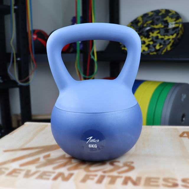 Factory wholesale soft kettlebell 6KG 8KG 10KG 12KG Fitness Use Kettlebell Set