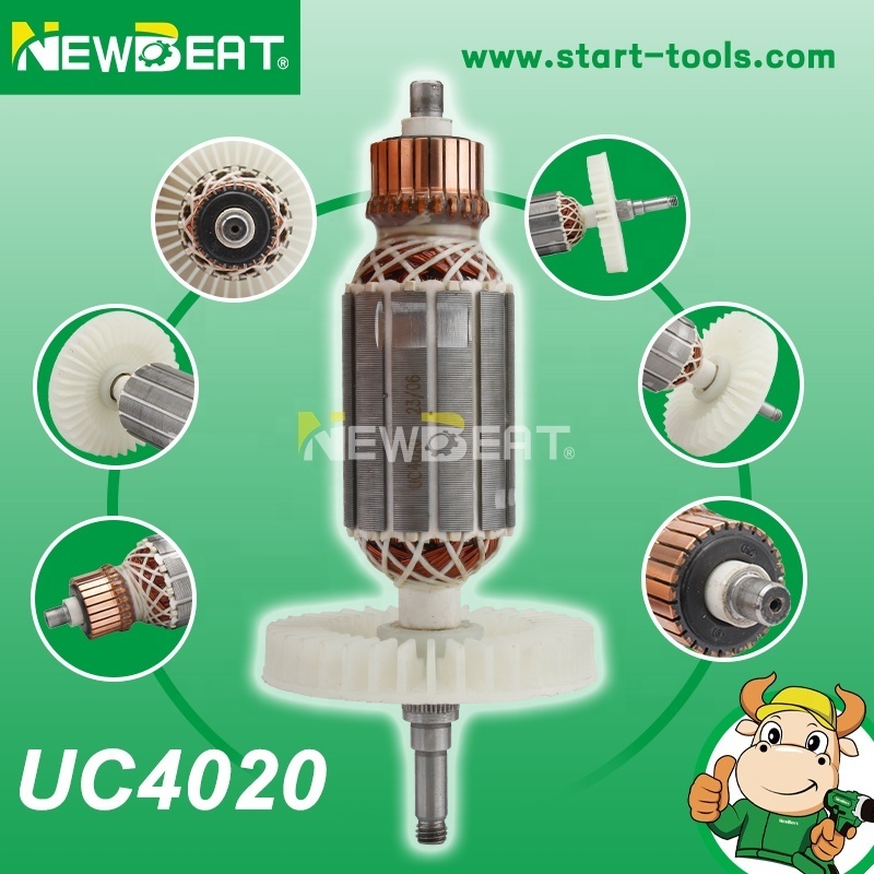 Newbeat UC4020 High Quality Best Power Tools Armature Commutator 100% Copper Armature Wire Hot Sale