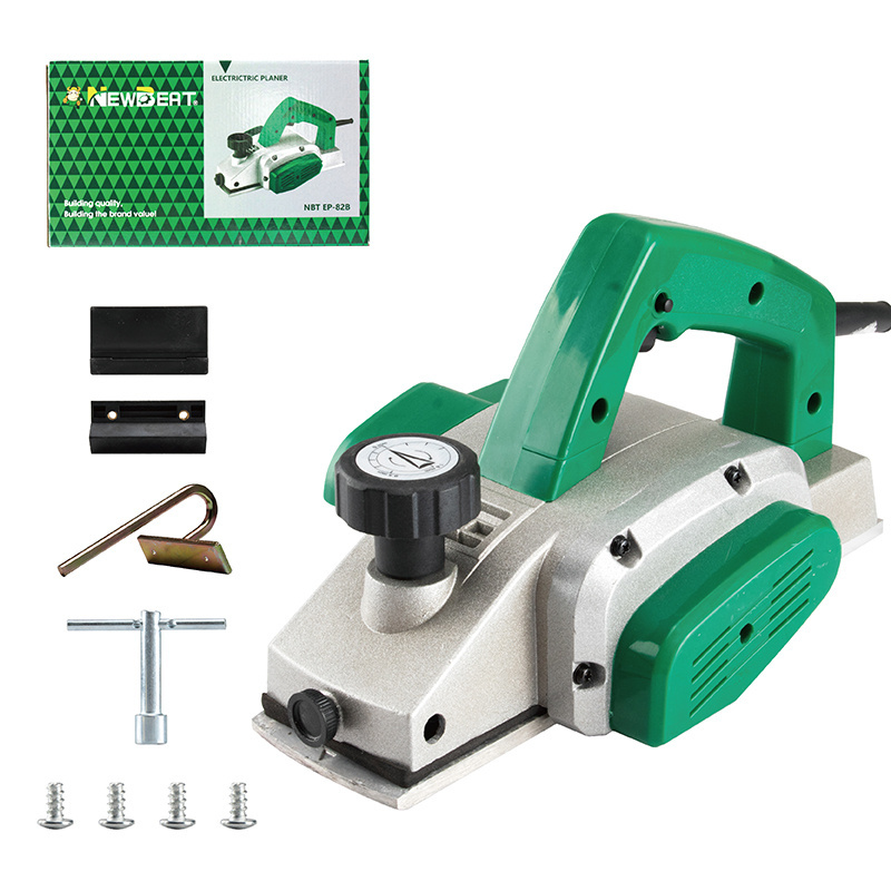 NewBeat 750W Portable Mini Electric Hand Planer 82cm Wholesale Power Tools High Quality Electrical Planers machine for Wood