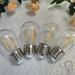 Hot Sale Low Price 1w 2w E27 E26 S14 Led Filament Bulb Replaceable to String lights