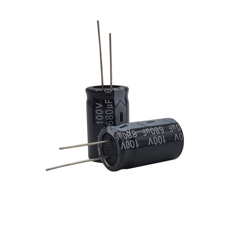 100V 680uf Seamless Super Capacitor Car Battery Of Capacitor For Water Heater Pump Aluminum Electrolytic Capacitor