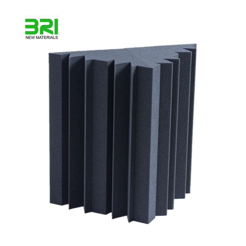 Professional studio sound proof wall panels PU acoustic foam Bass Traps