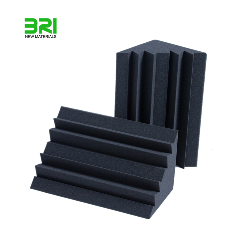 Professional studio sound proof wall panels PU acoustic foam Bass Traps