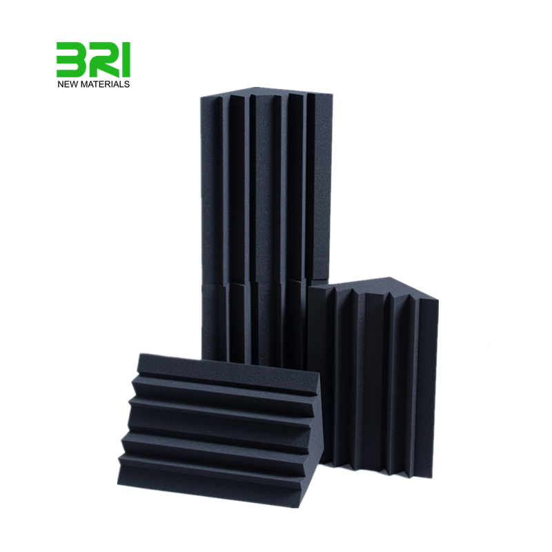 Professional studio sound proof wall panels PU acoustic foam Bass Traps