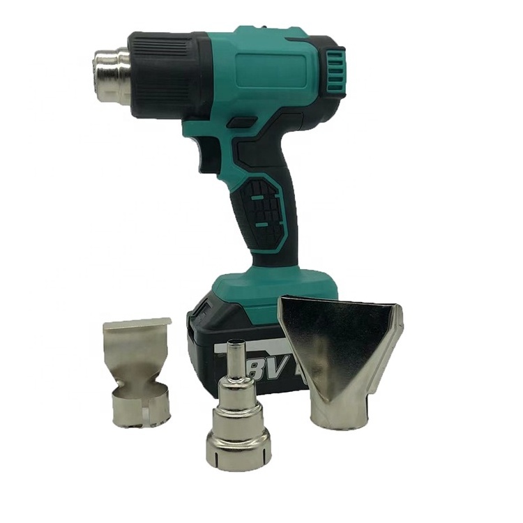 Wholesale Price Cordless Power Tools 21V Cordless Hot Air Gun Power Tool With Temperature Control Heat Gun