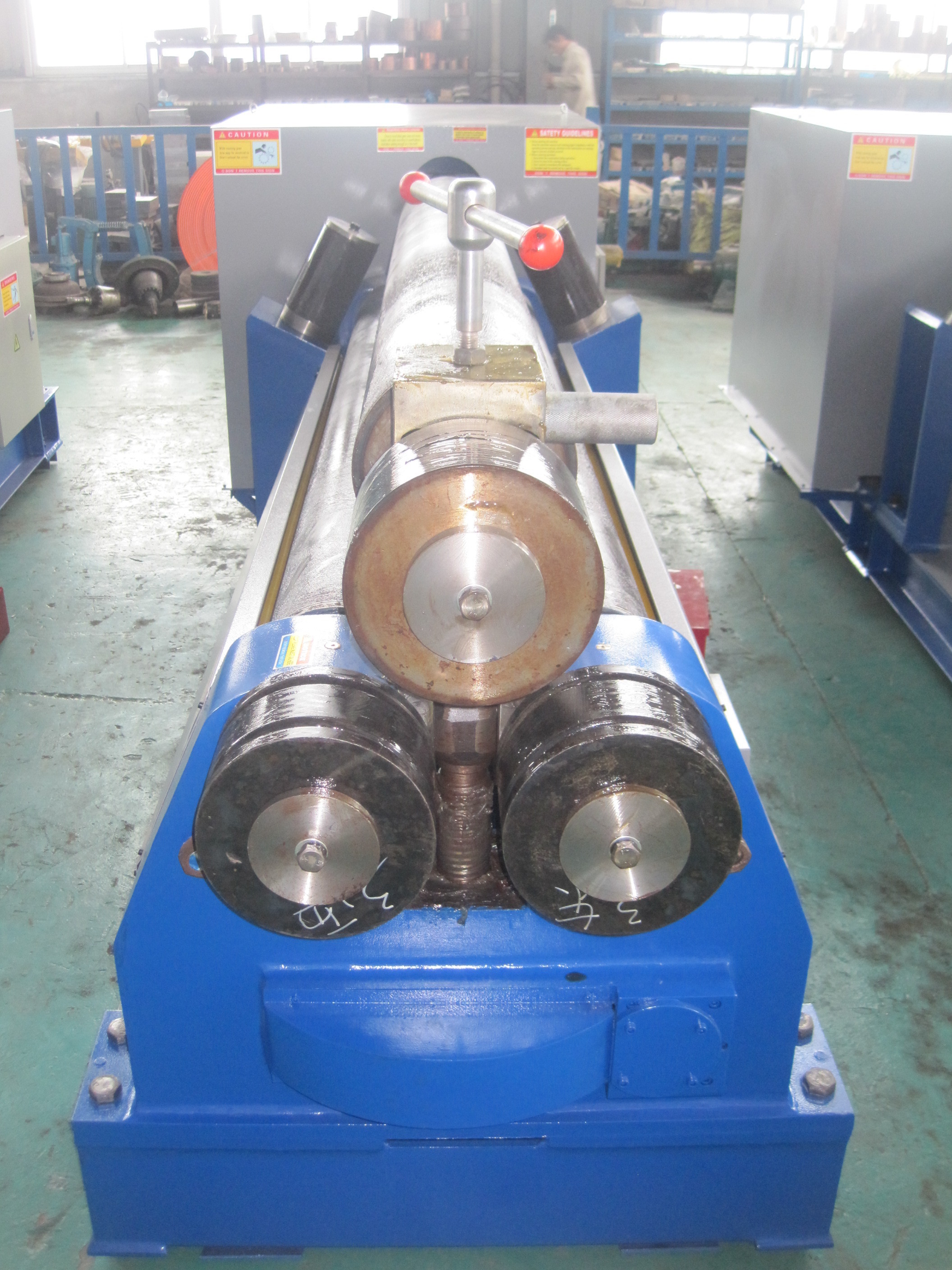 Small Plate Conical Roll Bending Machine Electric Rolling Machine 3 Roller Plate Rolling Machine For 35mm