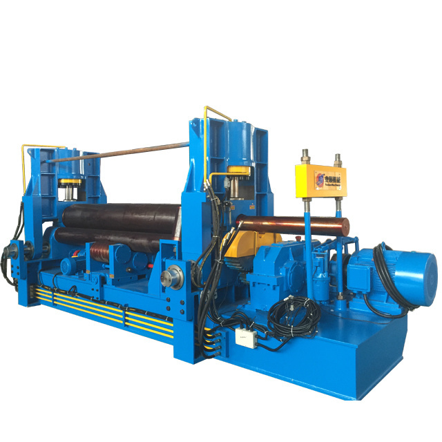 conical bending machine plate rolling machine with three rolls automatic rolling machine