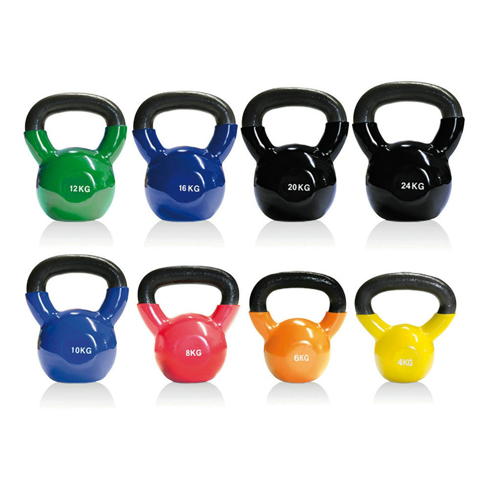 Reapbarbell Gym fitness equipment 1kg cast iron used kettlebell with grip handles