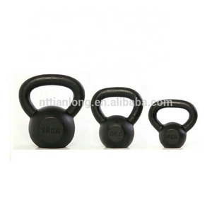 Reapbarbell Gym fitness equipment 1kg cast iron used kettlebell with grip handles