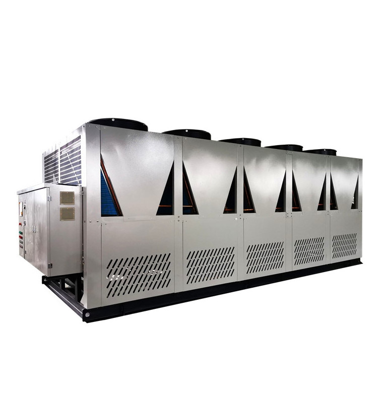 50 100 Ton 200 Ton Air Cooled screw water chiller 150KW 300 KW 500KW ...