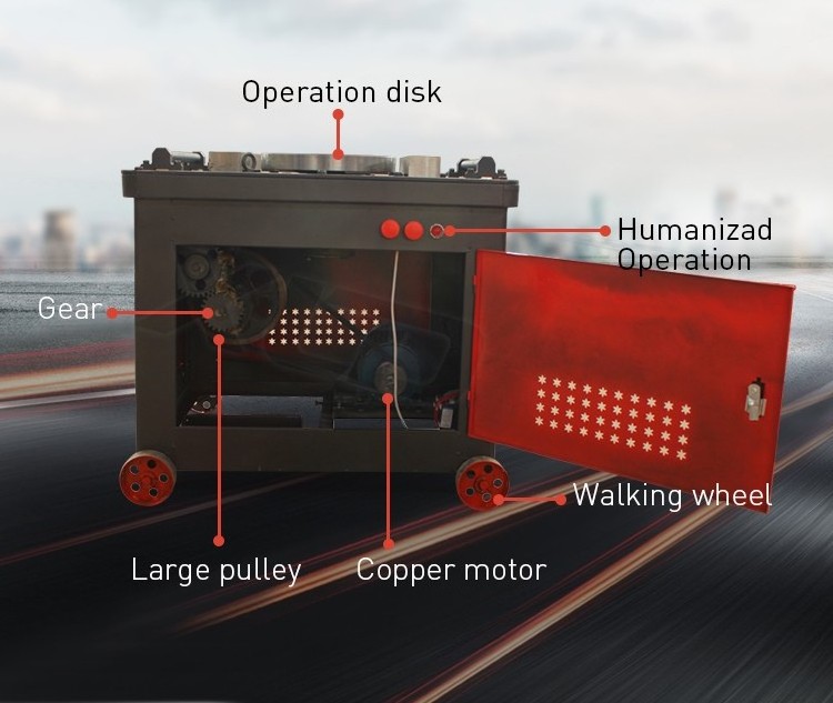 Tobel 6-40mm Steel bar bender GW40 Electric Reinforced Steel Rebar Bending Machine