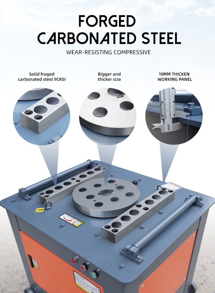Tobel 6-40mm Steel bar bender GW40 Electric Reinforced Steel Rebar Bending Machine