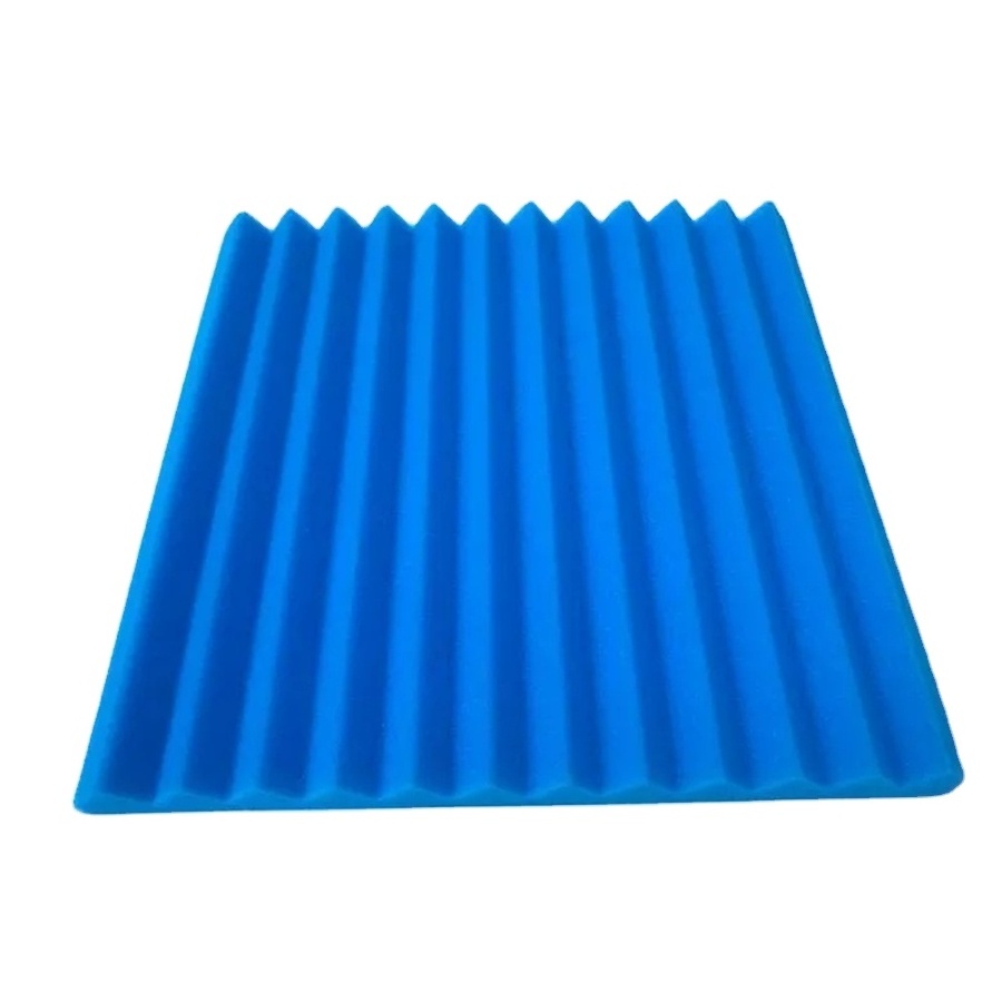 China Wholesale Cheap Black Blue Studio Sound Absorbing Panel Eco Friendly High Density Wedges Acoustic Foam