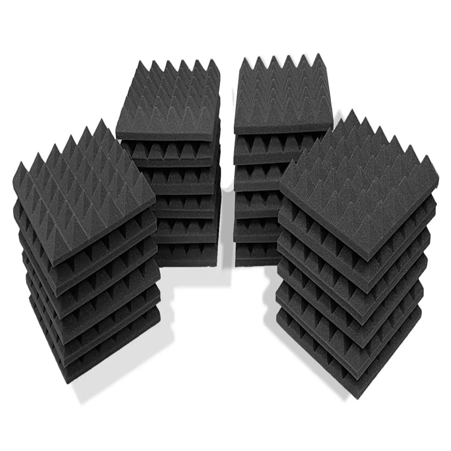 Custom-made Soundproof Acoustic Foam Black Bass Trap Studio Use