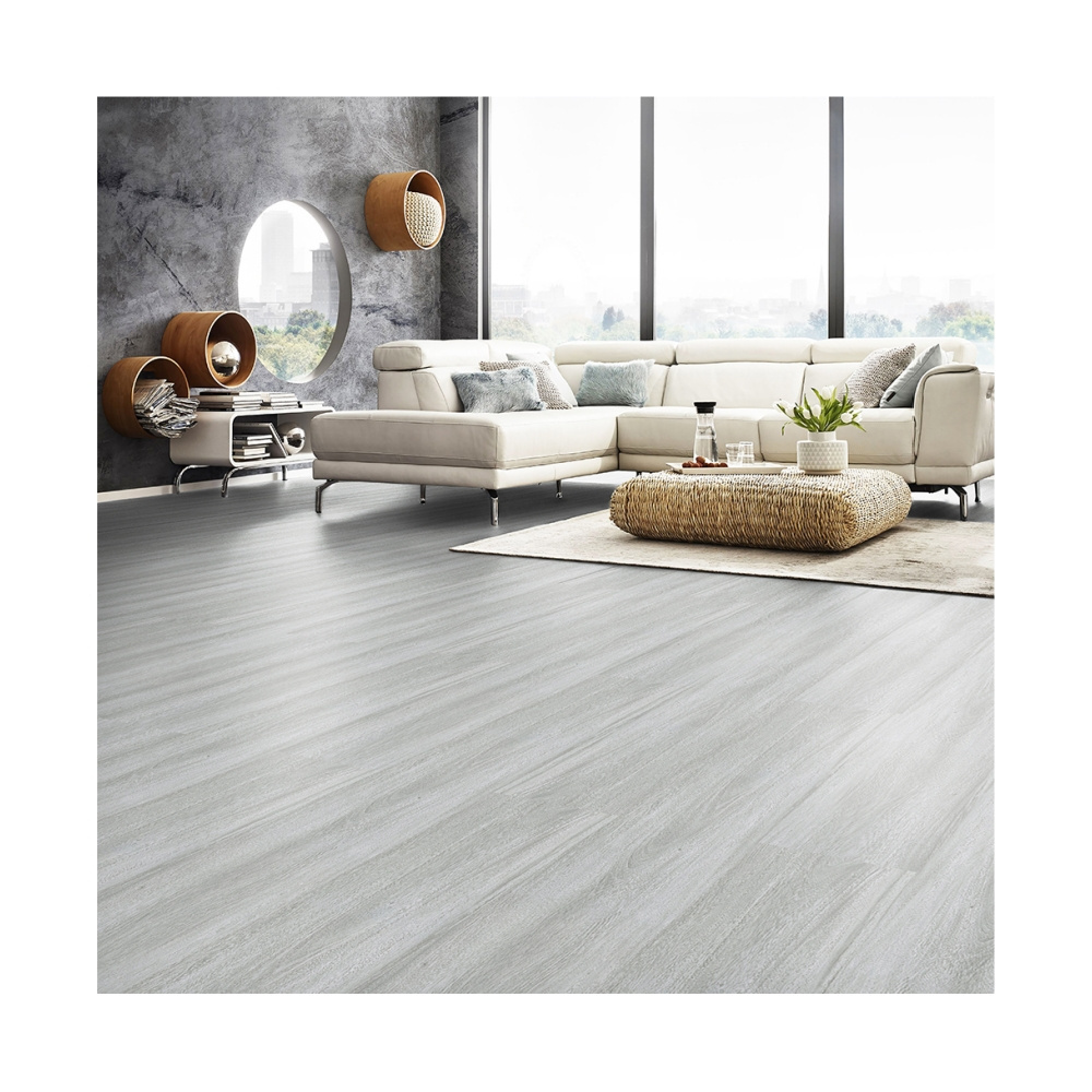 Shengweijia  Waterproof High Gloss Glue Down Vinyl Plank Flooring Tile