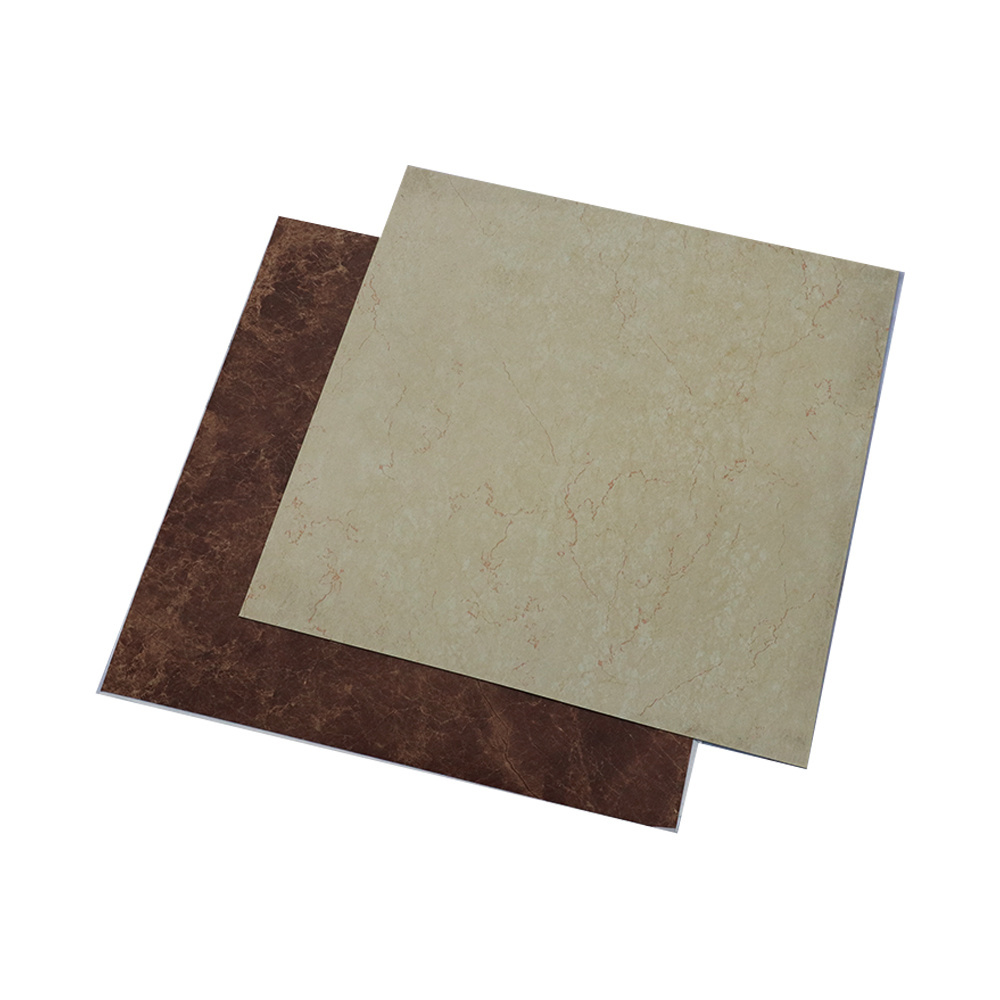 Shengweijia  Hot Selling Marble Design Plastic Floor Tiles Peel and Stick Anti Slip laminated Flooring