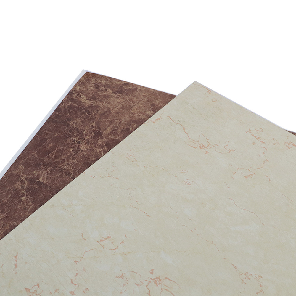 Shengweijia  Hot Selling Marble Design Plastic Floor Tiles Peel and Stick Anti Slip laminated Flooring