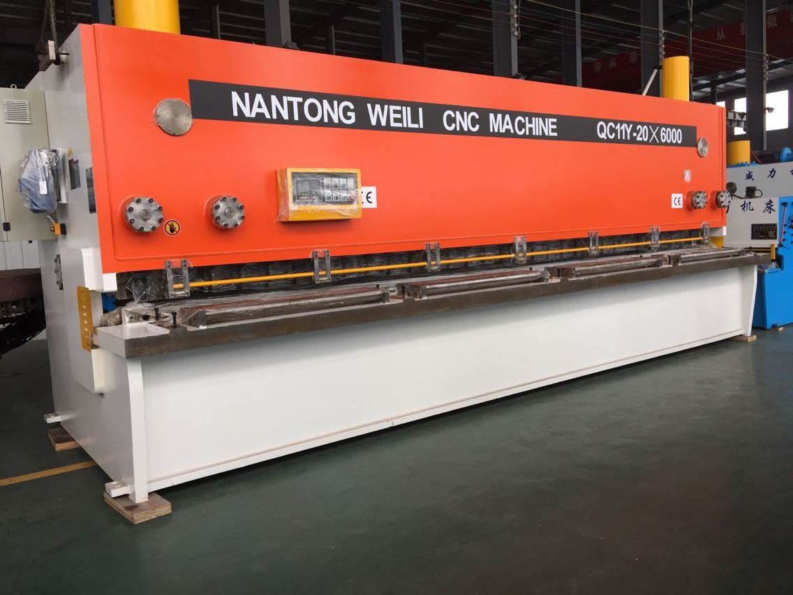 Factory Manufacture Qc11y/k-16x4000 Sheet Metal Good Hydraulic Cnc Guillotine Shearing Machine Function