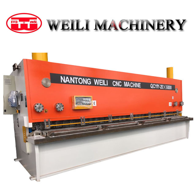 Factory Manufacture Qc11y/k-16x4000 Sheet Metal Good Hydraulic Cnc Guillotine Shearing Machine Function