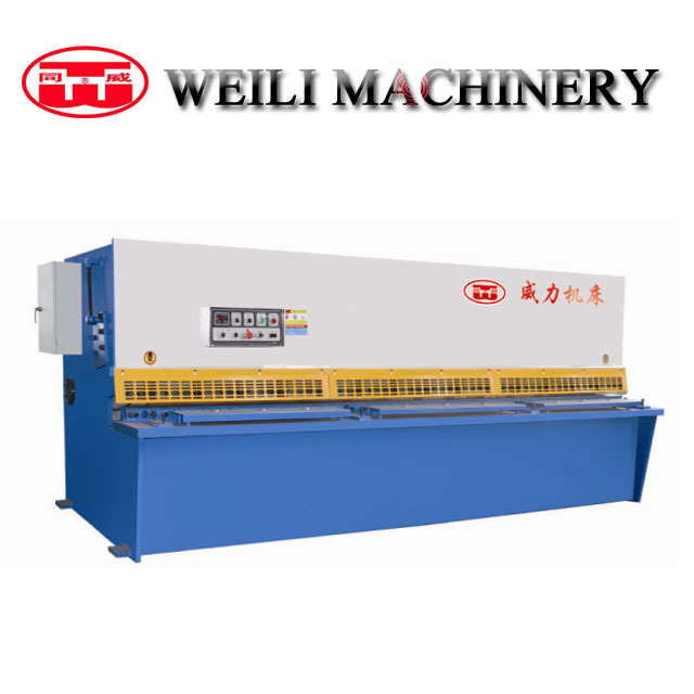 Factory Manufacture Qc11y/k-16x4000 Sheet Metal Good Hydraulic Cnc Guillotine Shearing Machine Function