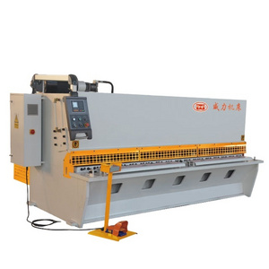 Factory Manufacture Qc11y/k-16x4000 Sheet Metal Good Hydraulic Cnc Guillotine Shearing Machine Function