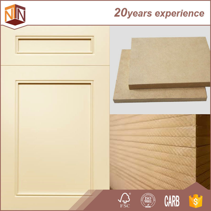 Light color Plain MDF Board/Raw MDF/E2/E1/E0/Carb P2