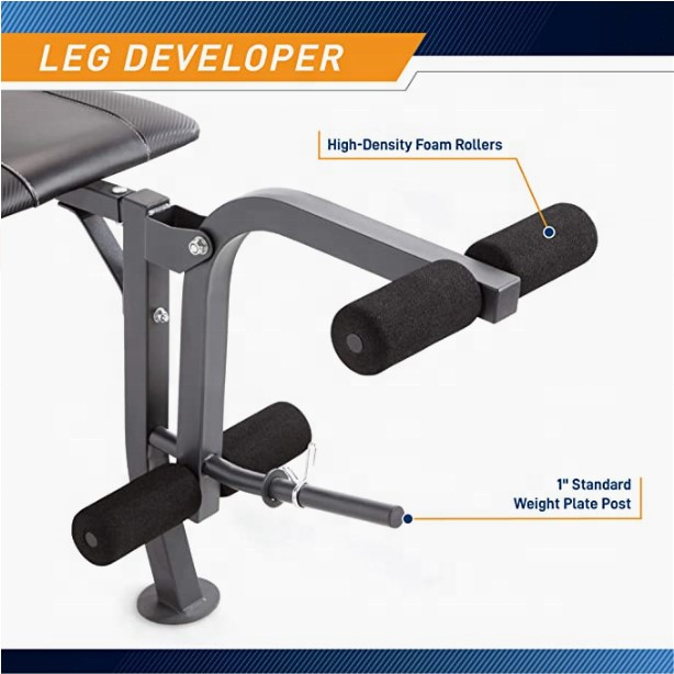 Adjustable Folding Workout Station Bench Press Rack