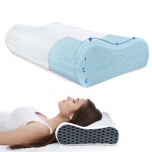 Orthopedic Support For Neck Shoulder Pain Ergonomic Cervical Contour Luxury Memory Foam Pillow