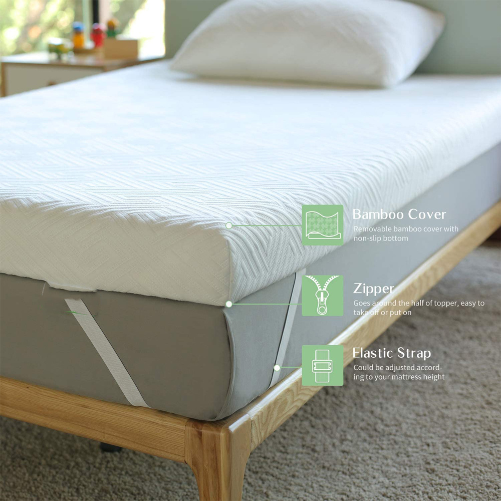 Tpe Silicone Cooling Gel Mattress Topper Raw Material Layer Tpe MATTRESS