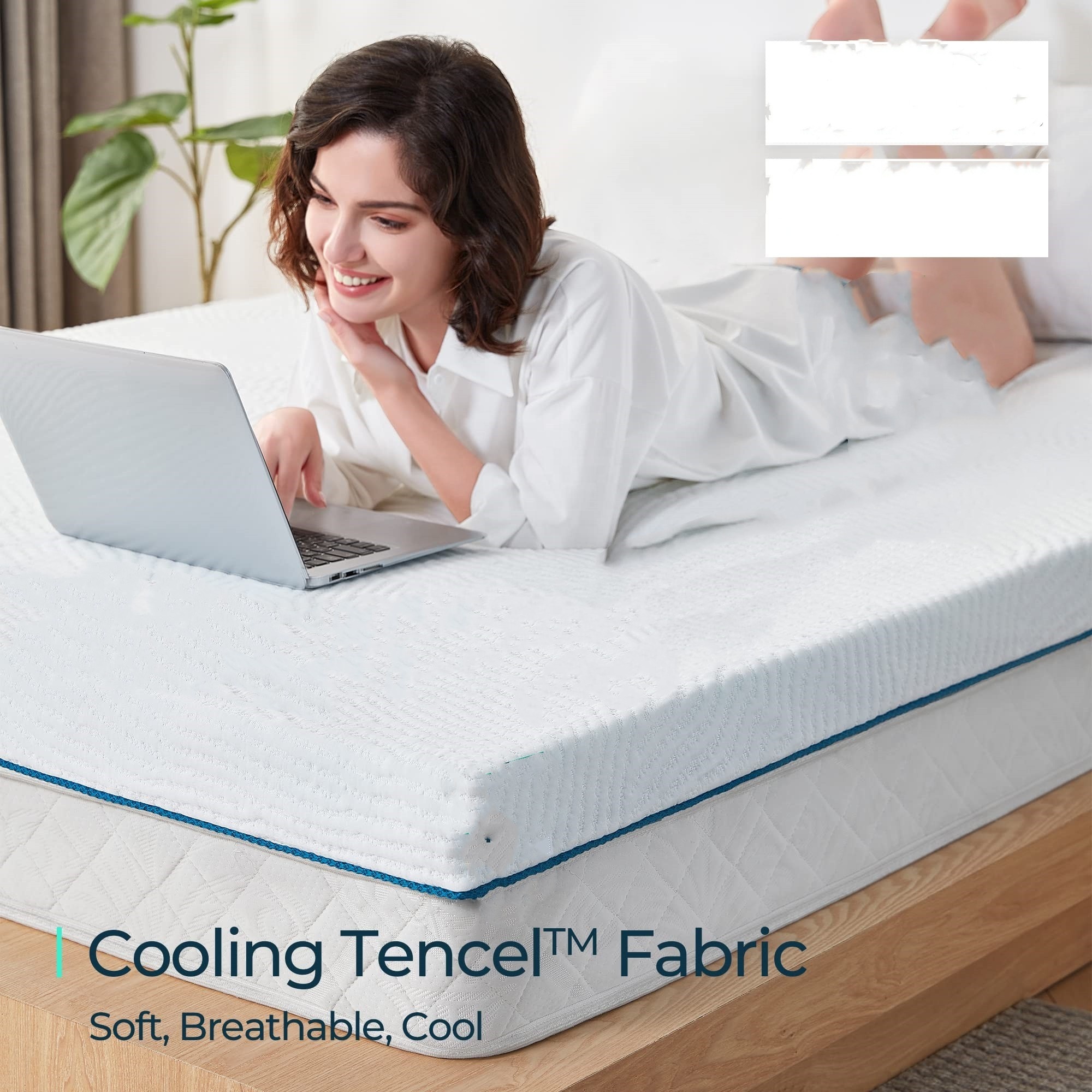 3 Inch Memory Foam Mattress Topper Queen Mattress Pad High Density Cooling Gel Bed Memory Foam Topper