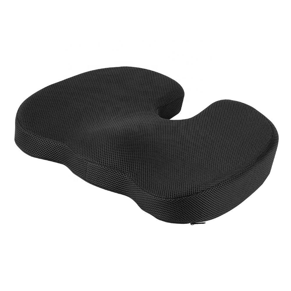 Non-slip orthopedic gel  memory foam seat cushion for office chair car seat