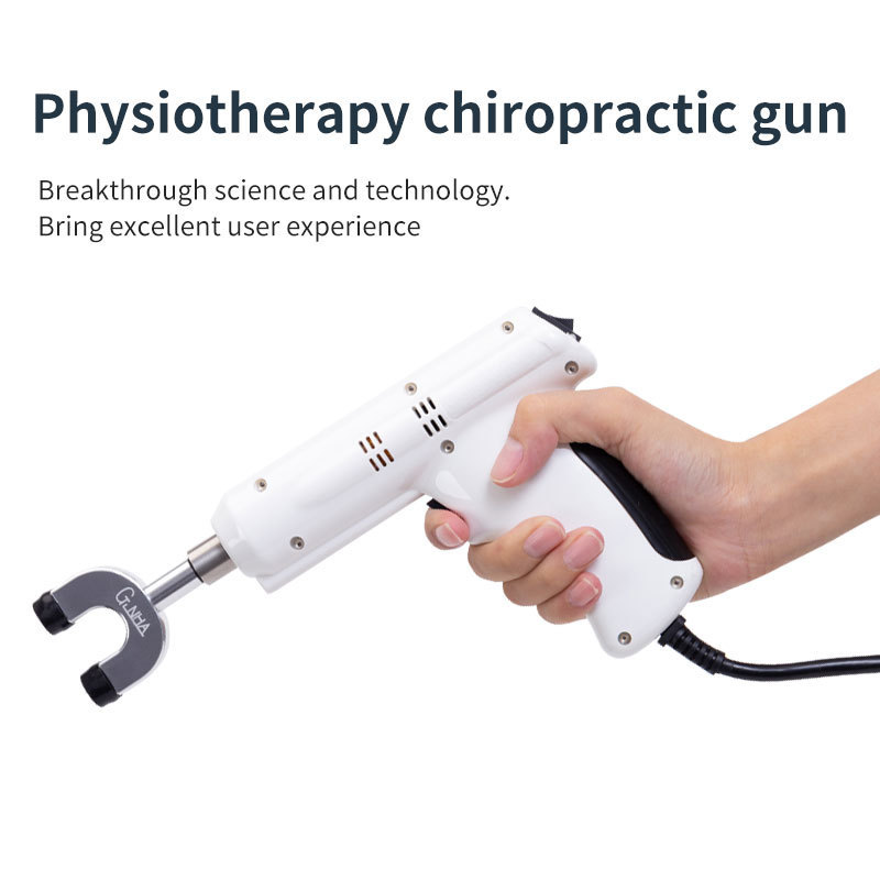 Portable and Substantial Premium Chiropractic Adjusting Gun for Pain Relief Chiropractic Shockwave Tool Portable