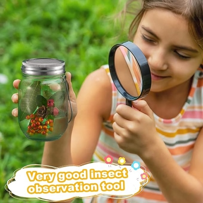 Educational Kids Insect Collector Set-Observation Catcher Viewer Tools for Exploration